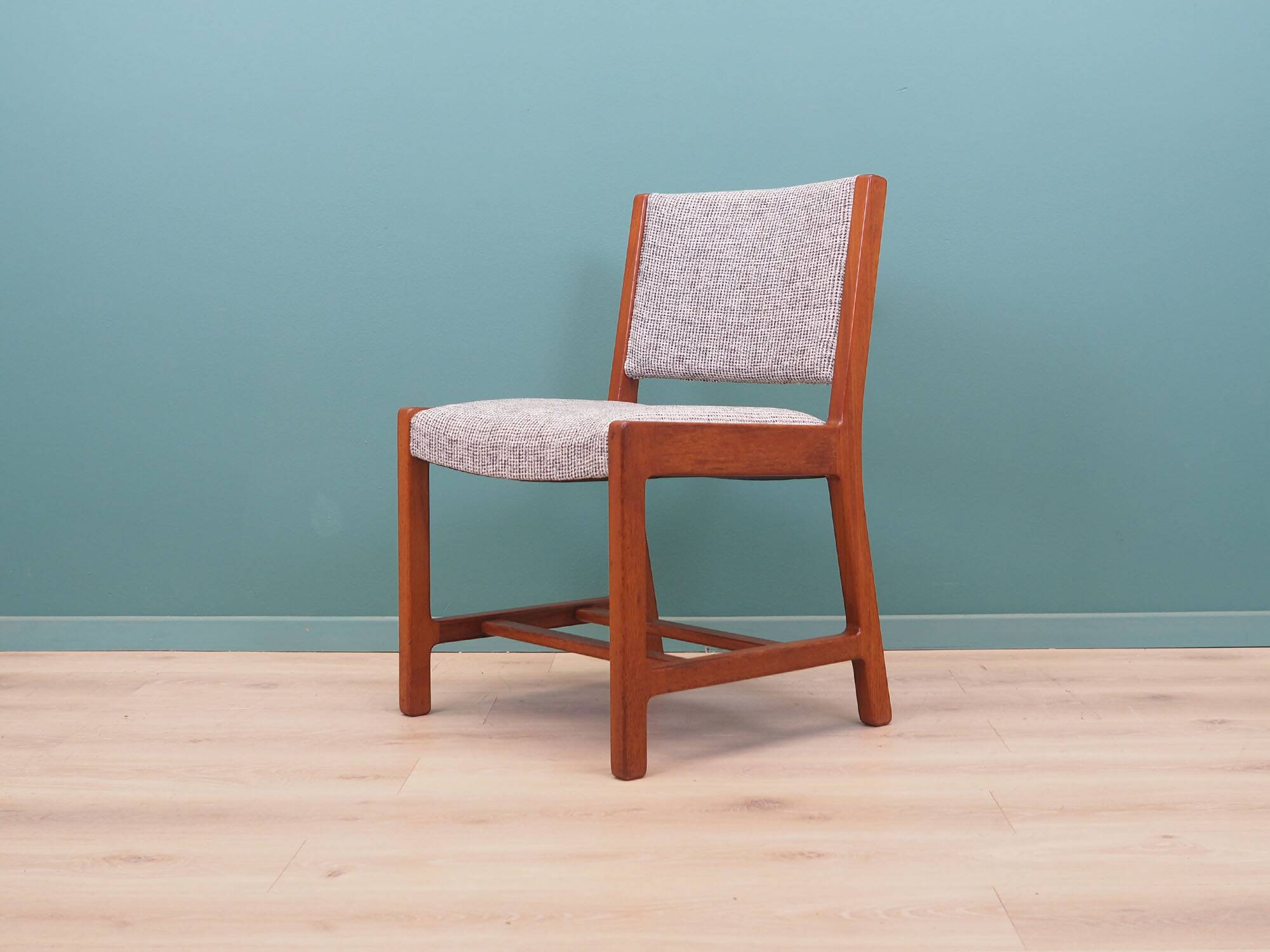 Set of five teak chairs, Danish design, 1970s, production: Denmark