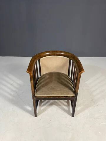 Josef Hoffmann, Art Nouveau armchair, Jacob & Josef Kohn, circa 1905, Vienna