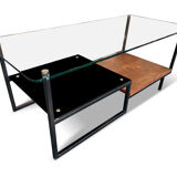 Table basse moderniste vintage 1960