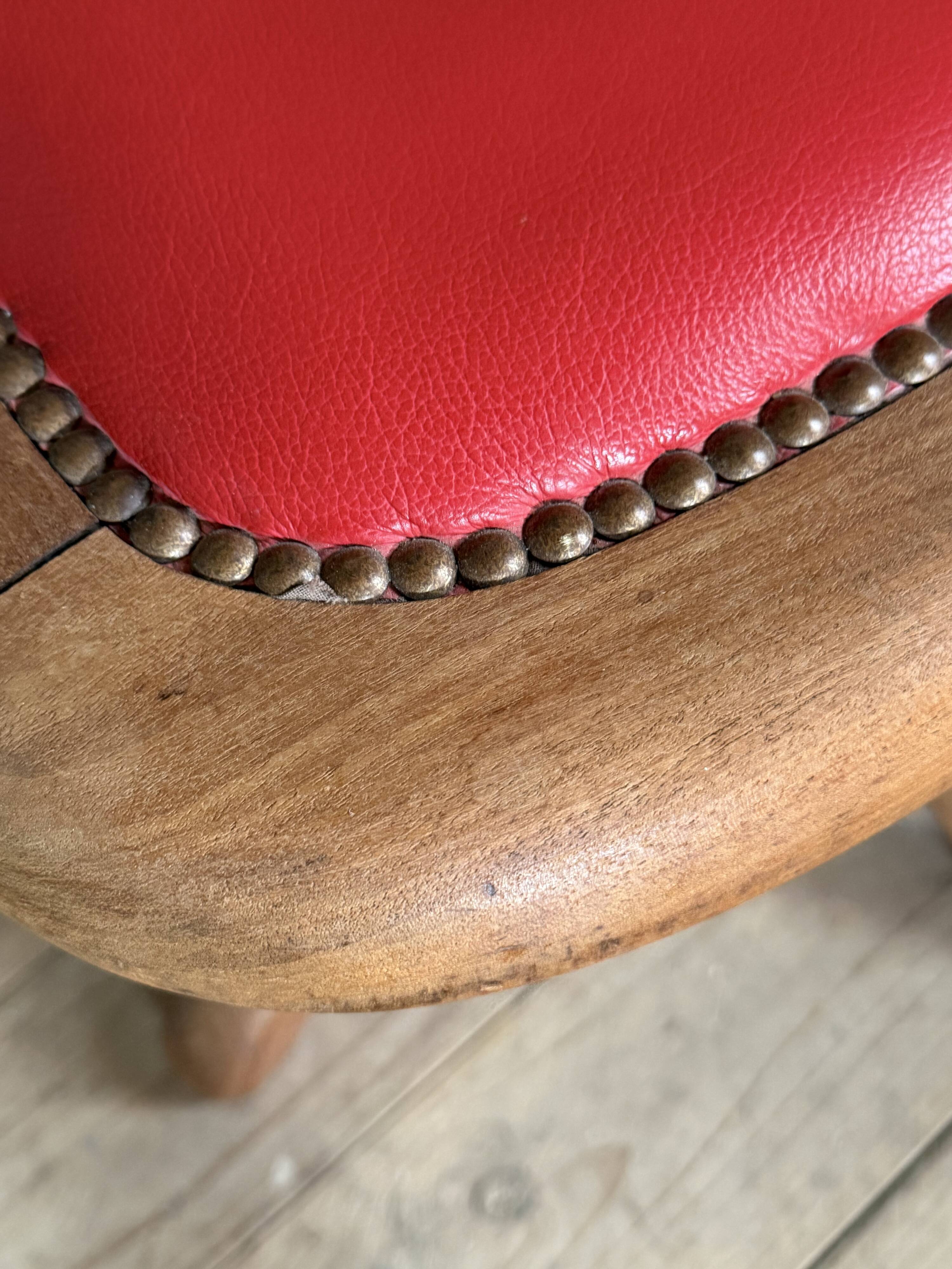 Vintage Art Deco swivel office chair