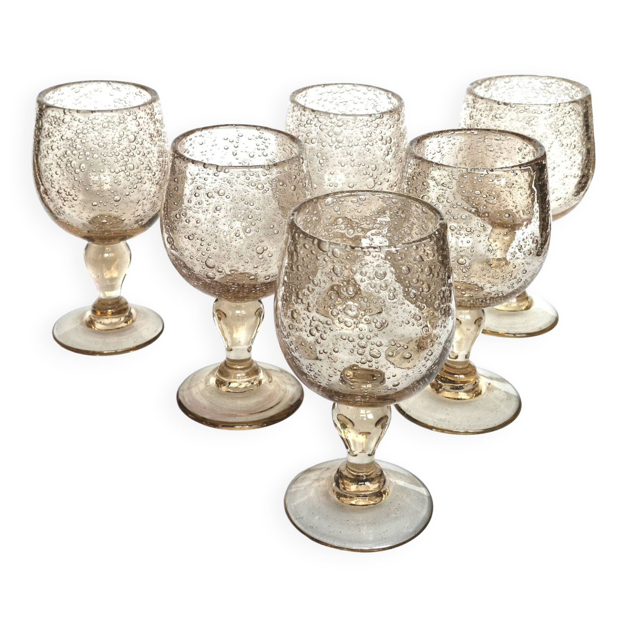 Bubble glasses from Biot