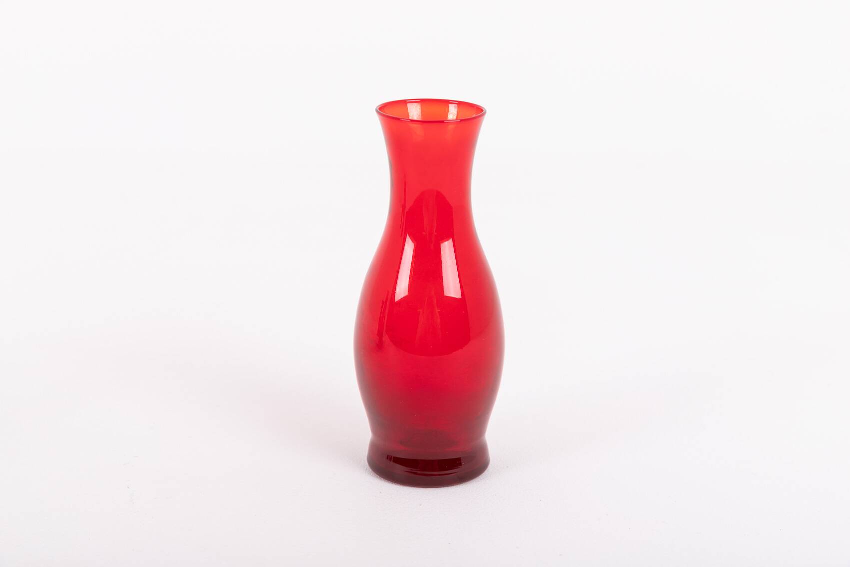 Set of 4 art glass vases by Monica Bratt for Reijmyre, Sweden 1950’s