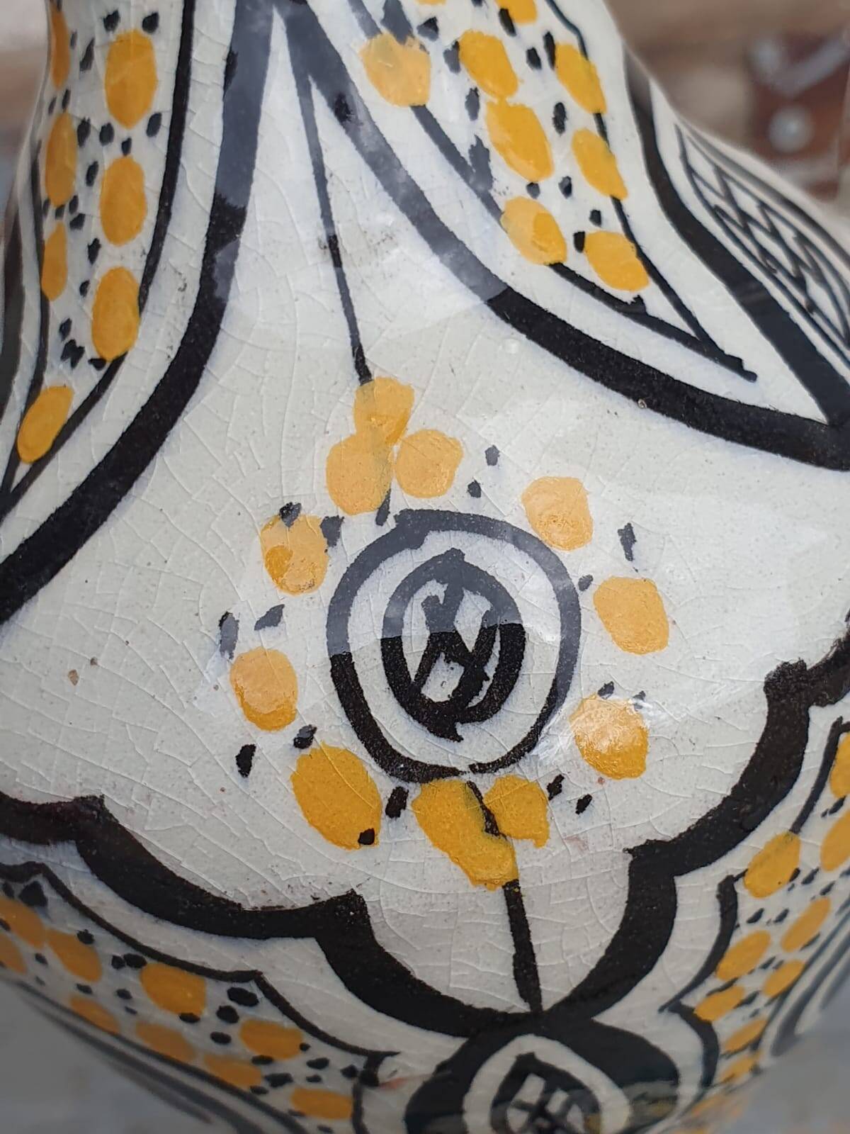 Moroccan Safi handmade vase