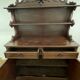 Buffet Saint-Hubert, antique late 19th century with a sculpted pediment.