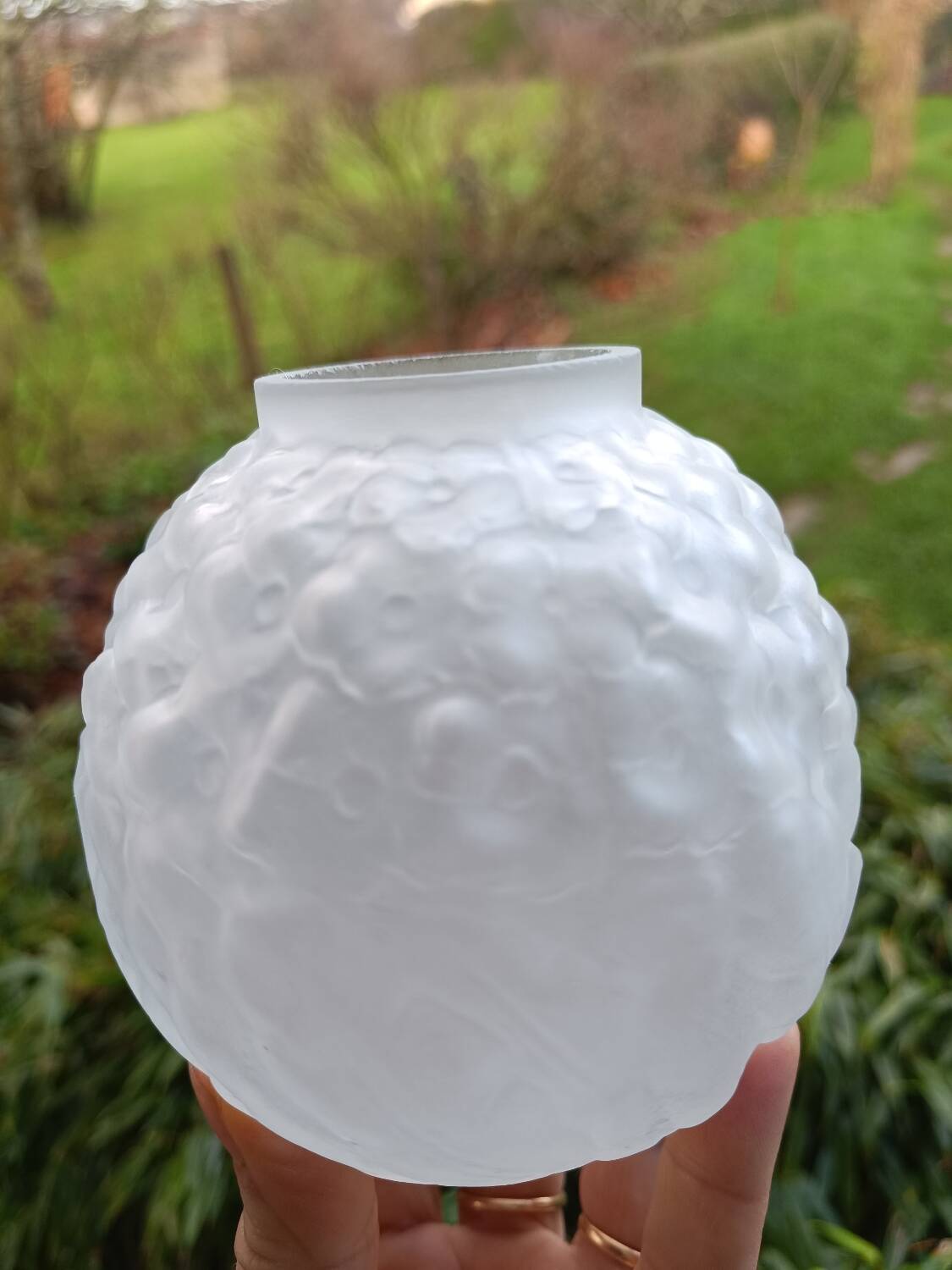 Art Deco ball vase