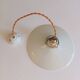 Ancienne suspension opaline - 1940