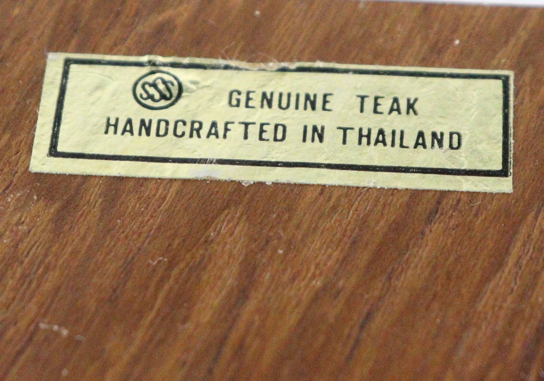 Teak bowl