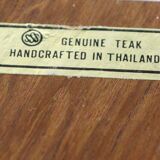 Teak bowl