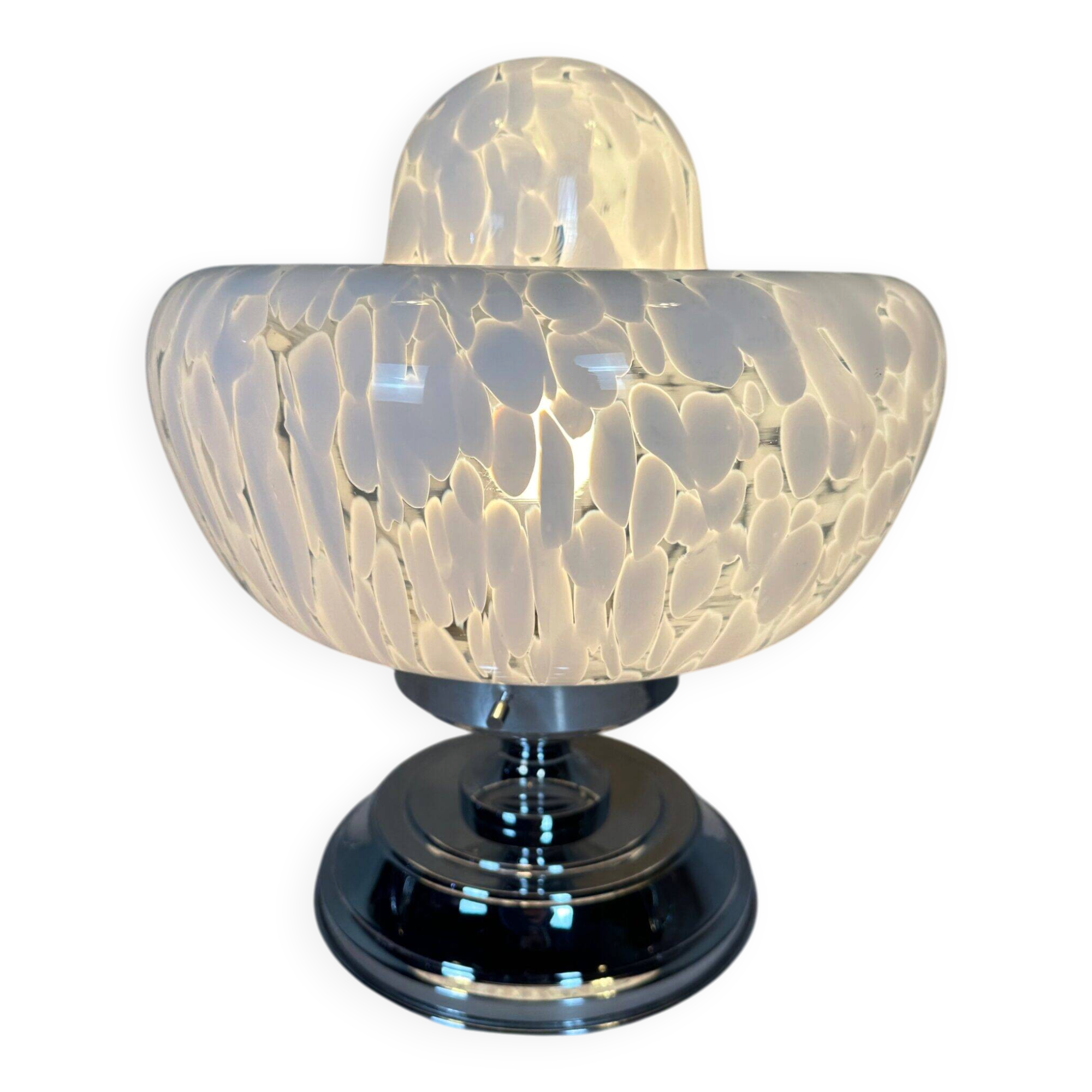 Lampe de table vintage des années 1970 – Murano