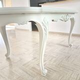 Cherry wood table with marquetry – Louis XV style