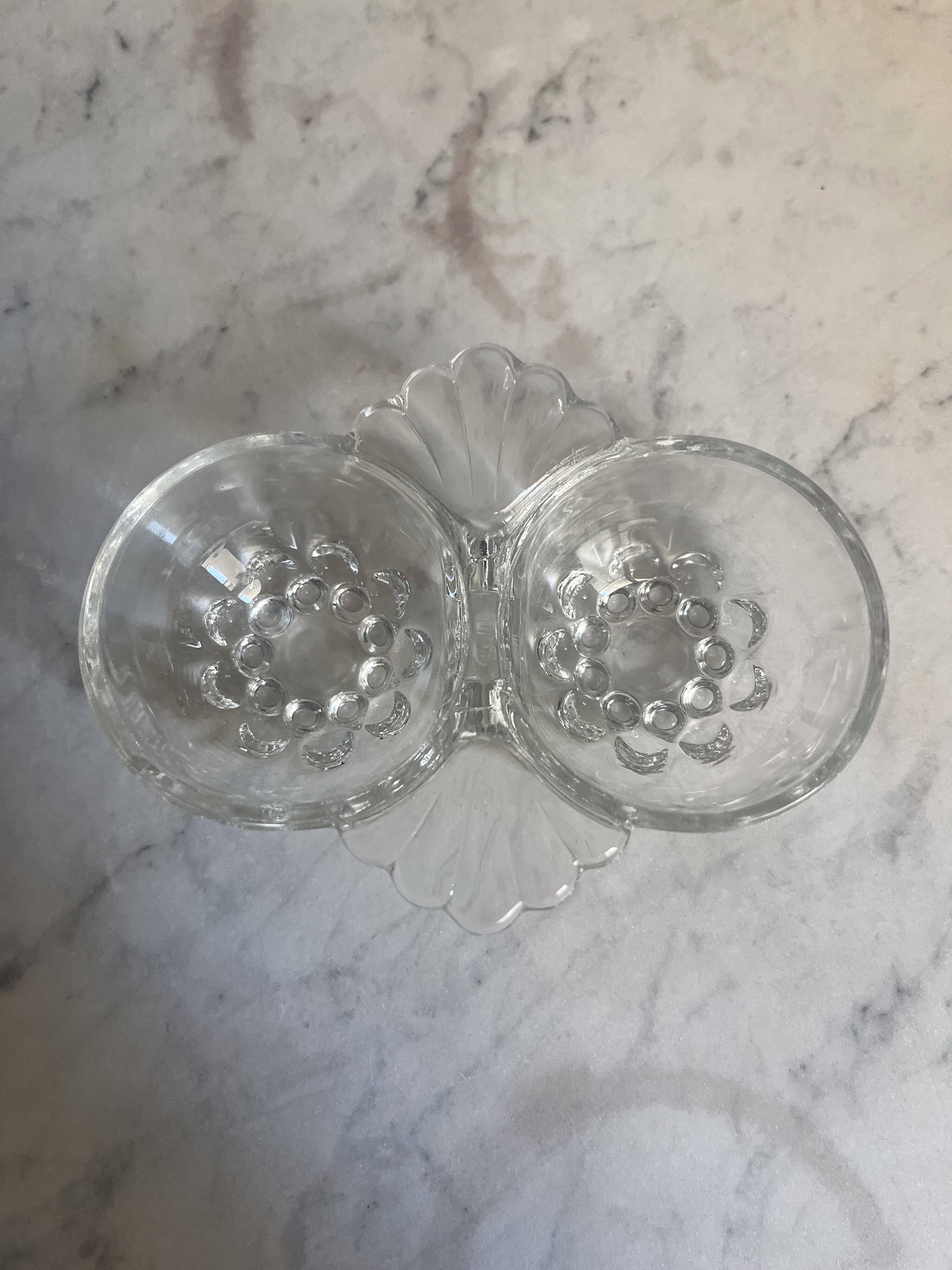 Glass salt shaker from the 60s