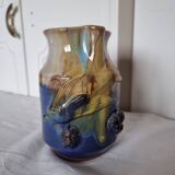 Rare Antique Ceramic or Glass Pitcher Imitation Remueed Gumnut & Gum