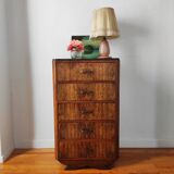 High art deco chest of drawers