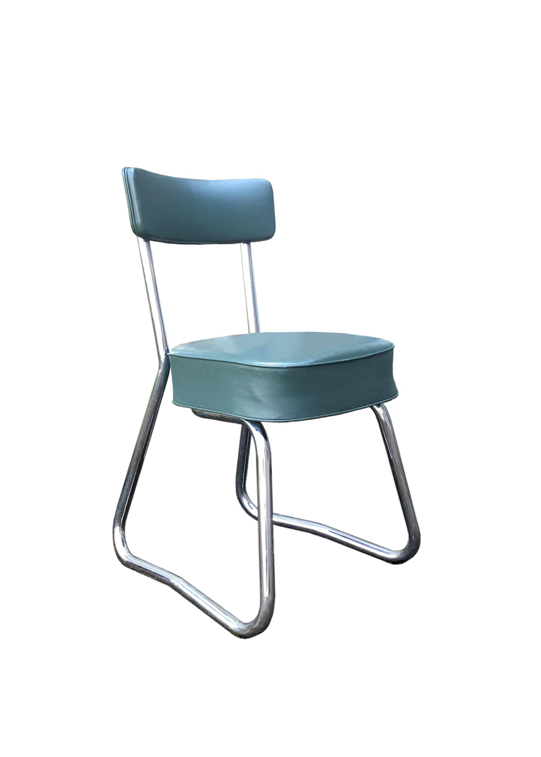 Set of 4 Ronéo Pullman chairs, Bauhaus 1950