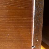 Danish teak veneer bookcase