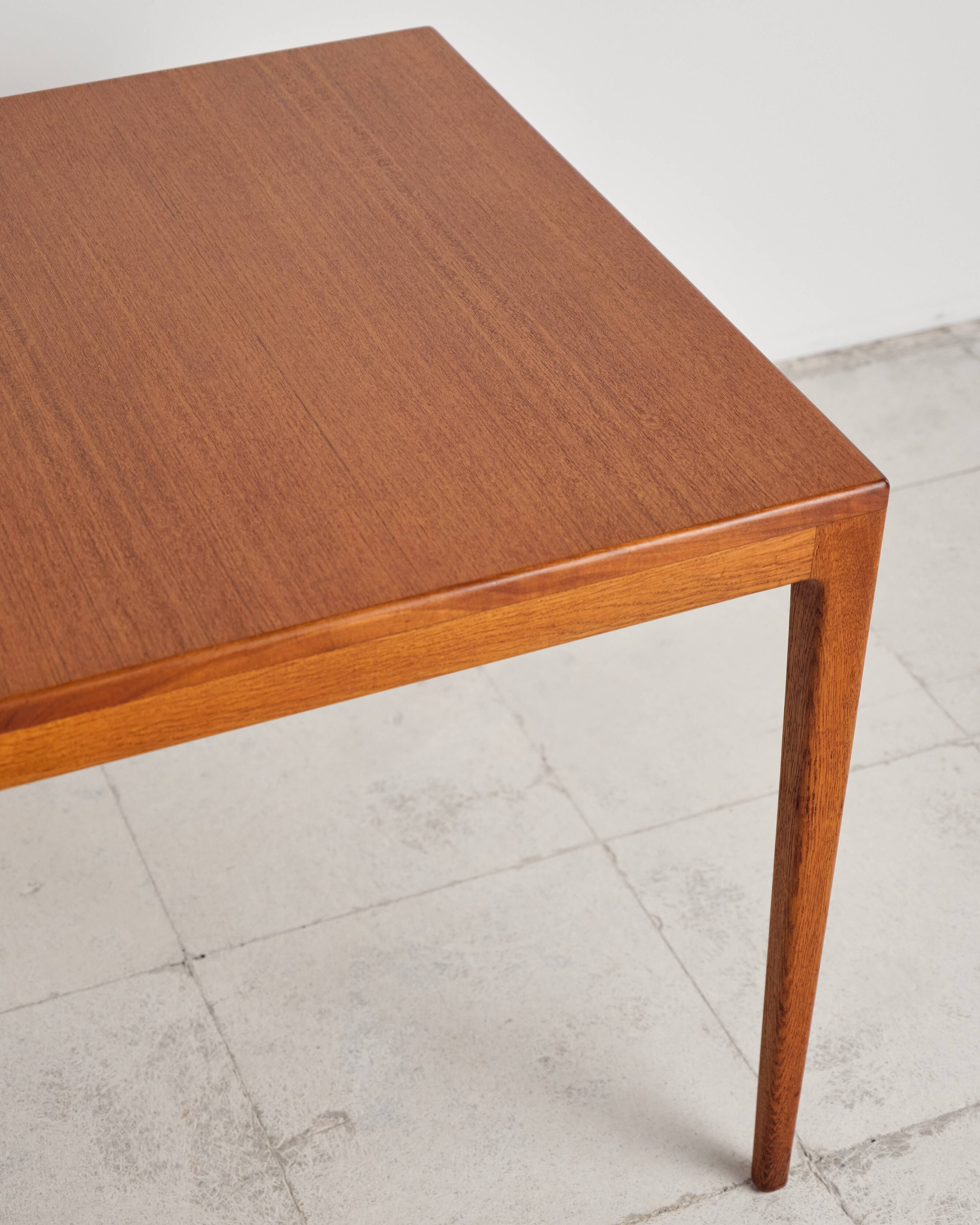 Table extensible en teck par Hartmut Lohmeyer pour Wilkhahn
