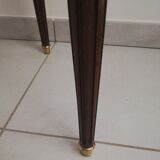 Table bouillotte en acajou