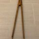 Large Compass Old Wooden Tool Carpenter Companion Folk Art