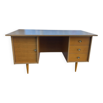 bureau en chêne années 50