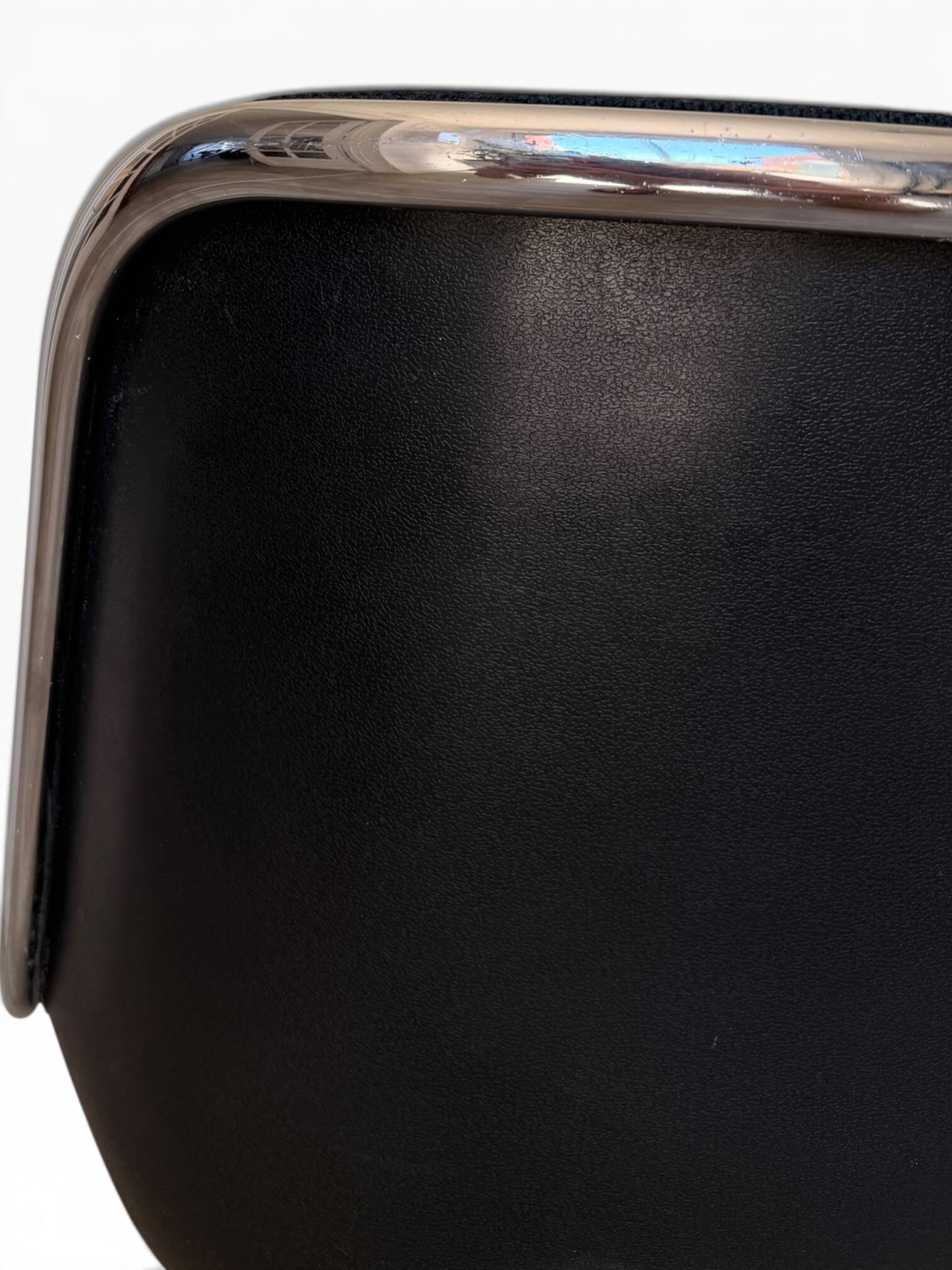 Charles Pollock Knoll Office Chair Black Fabric - Without Armrests