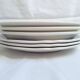 Vintage blue Moulin des Loups dinner plates