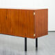 Large minimalist thread, 60s, teak, restored