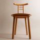 Light Wood Vintage Chair - 1980s Italian Minimalist, Japanese-Inspired, Solid Wood, Batch of 2