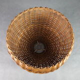 Vintage wicker ball suspension