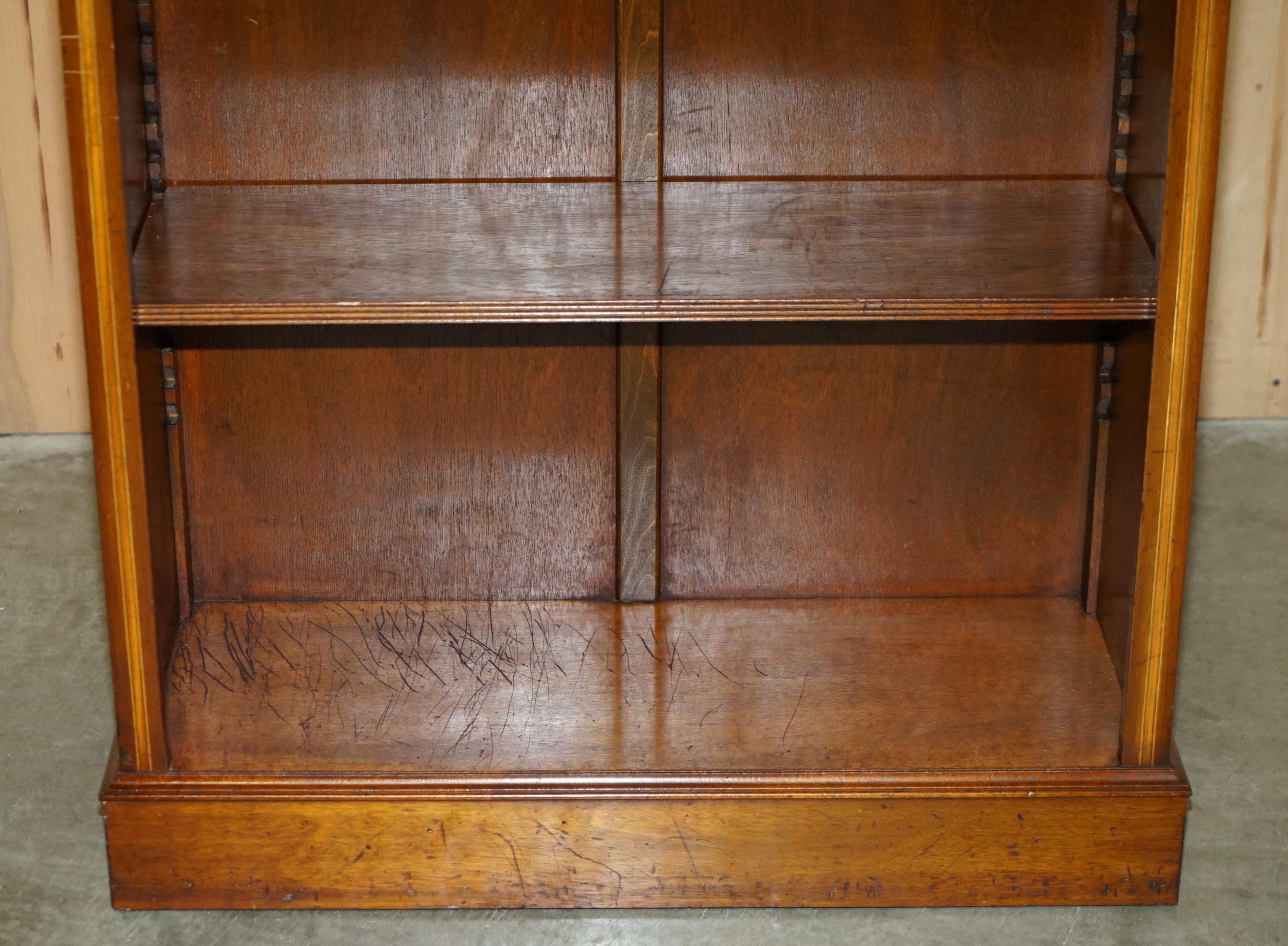 Open dwarf library Sheraton Revival Brights of Nettlebed