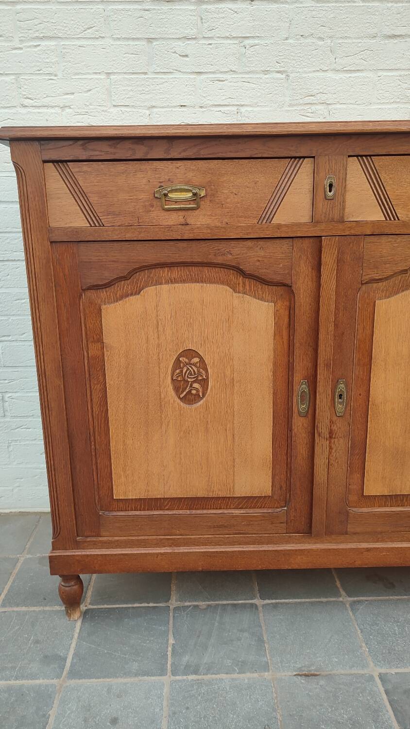 Art Deco oak sideboard