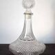 Carafe à vin en verre taillé diamant