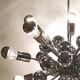 Chandelier Sputnik étonnant des années 1970 par Goffredo Reggiani en chrome. Fabriqué i