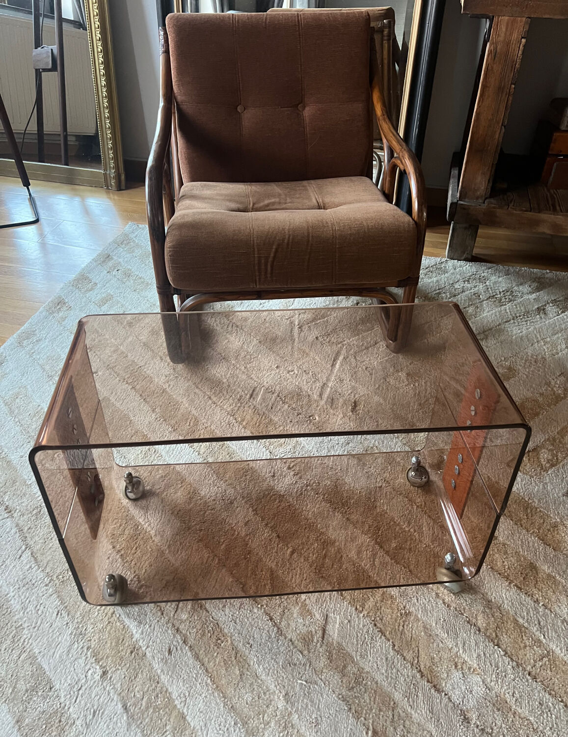 Michel Dumas coffee table, 1970s