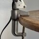 Vintage 1970 Lival P12 architect lamp Finland red steel - 65 cm