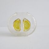 Vase en verre de Walther 1960