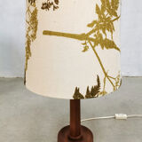 Vintage Danish design table lamp teak ‘Nature’