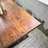 Monastery-style farmhouse table, pine, 210cm
