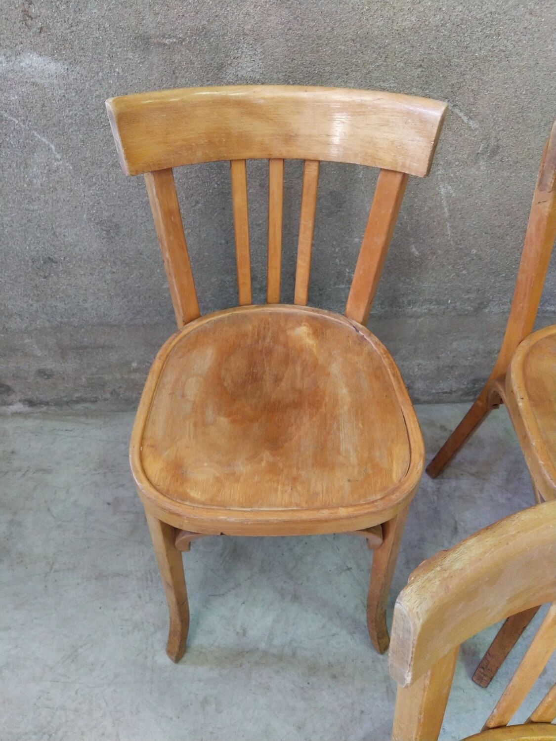 6 Bauman bistro chairs