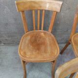 6 Bauman bistro chairs