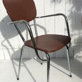 Vintage chair with armrests