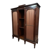 Louis XVI style library in solid mahogany of fine Parisian craftsmanship.