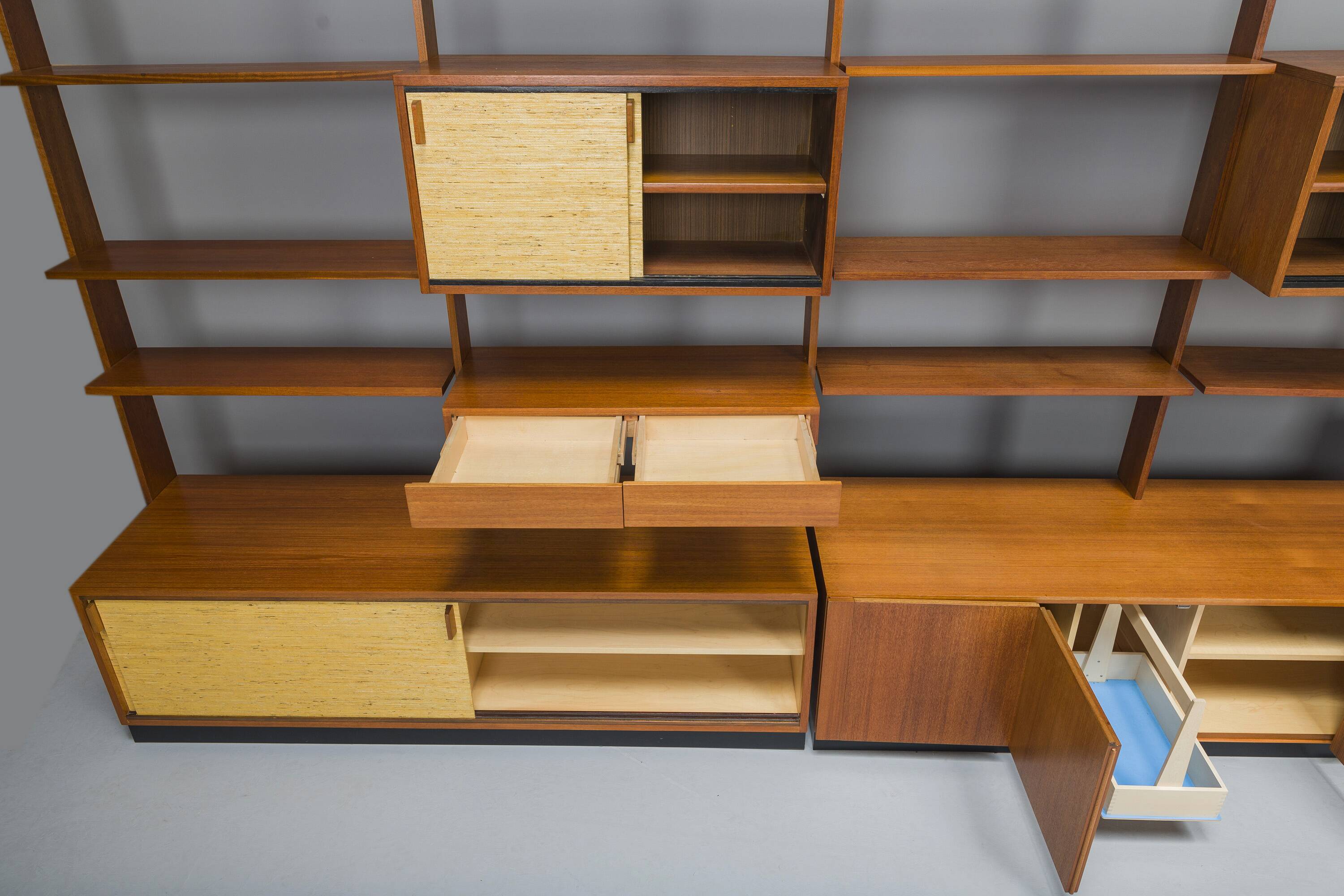 Mid-Century Shelf System by Dieter Wäckerlin for Behr, 1955