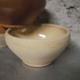 Set of 3 small stoneware salad bowls