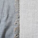 2x10 Vintage White & Brown Runner Rug, 70x310Cm