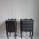 Paire de tables de chevet