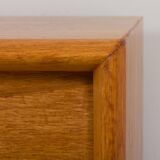 Sven Andersen Scandinavian long teak sideboard with 5 drawers, Norway, 1960