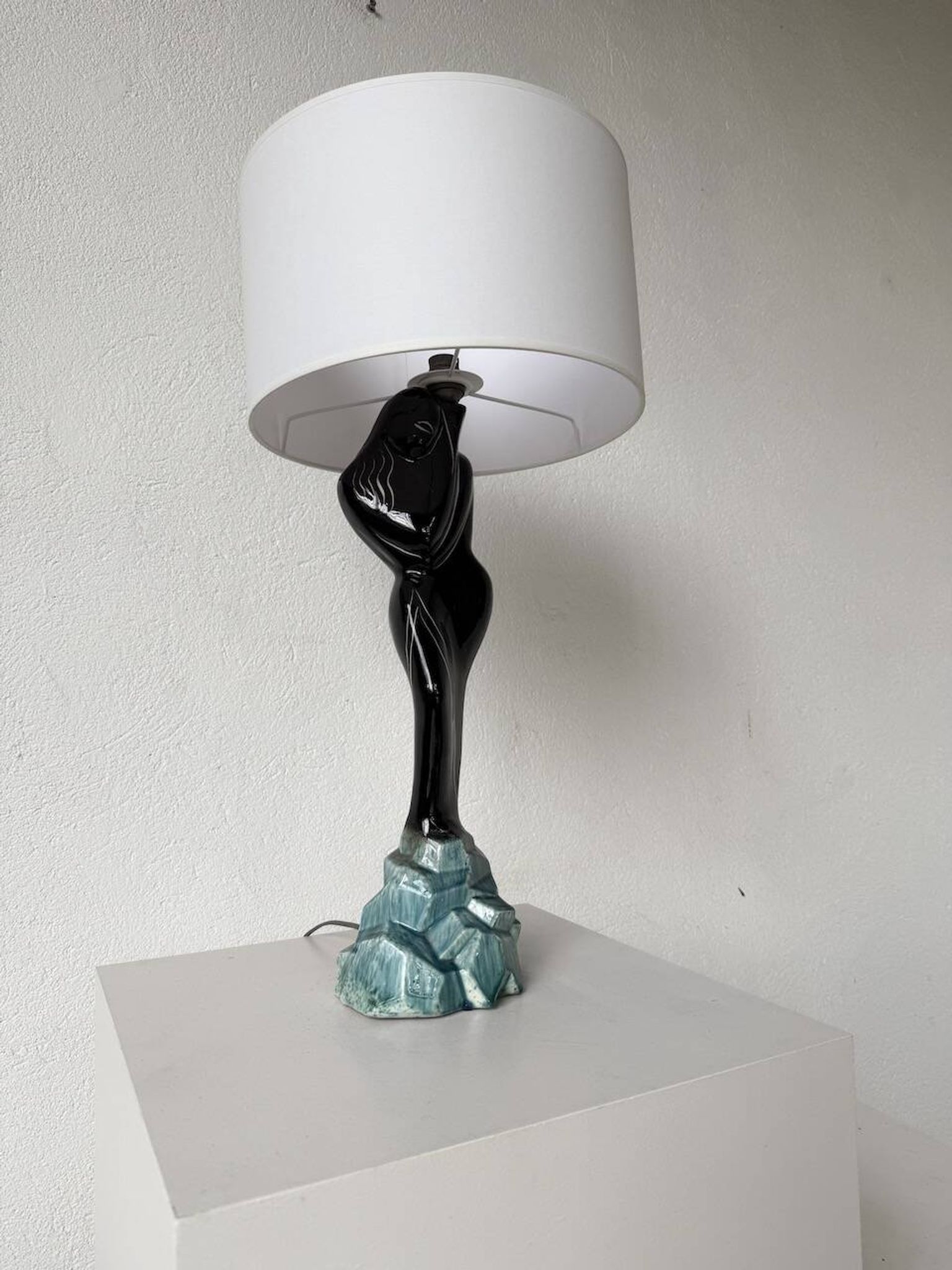Monaco Monacera "woman" ceramic table lamp