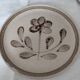 Set of 2 ceramic plates from Sarregueminesine