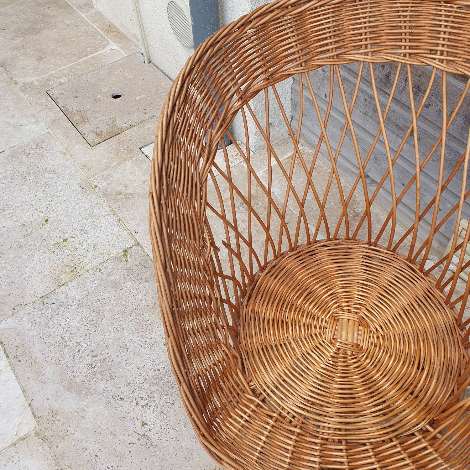 Salon de jardin en rotin