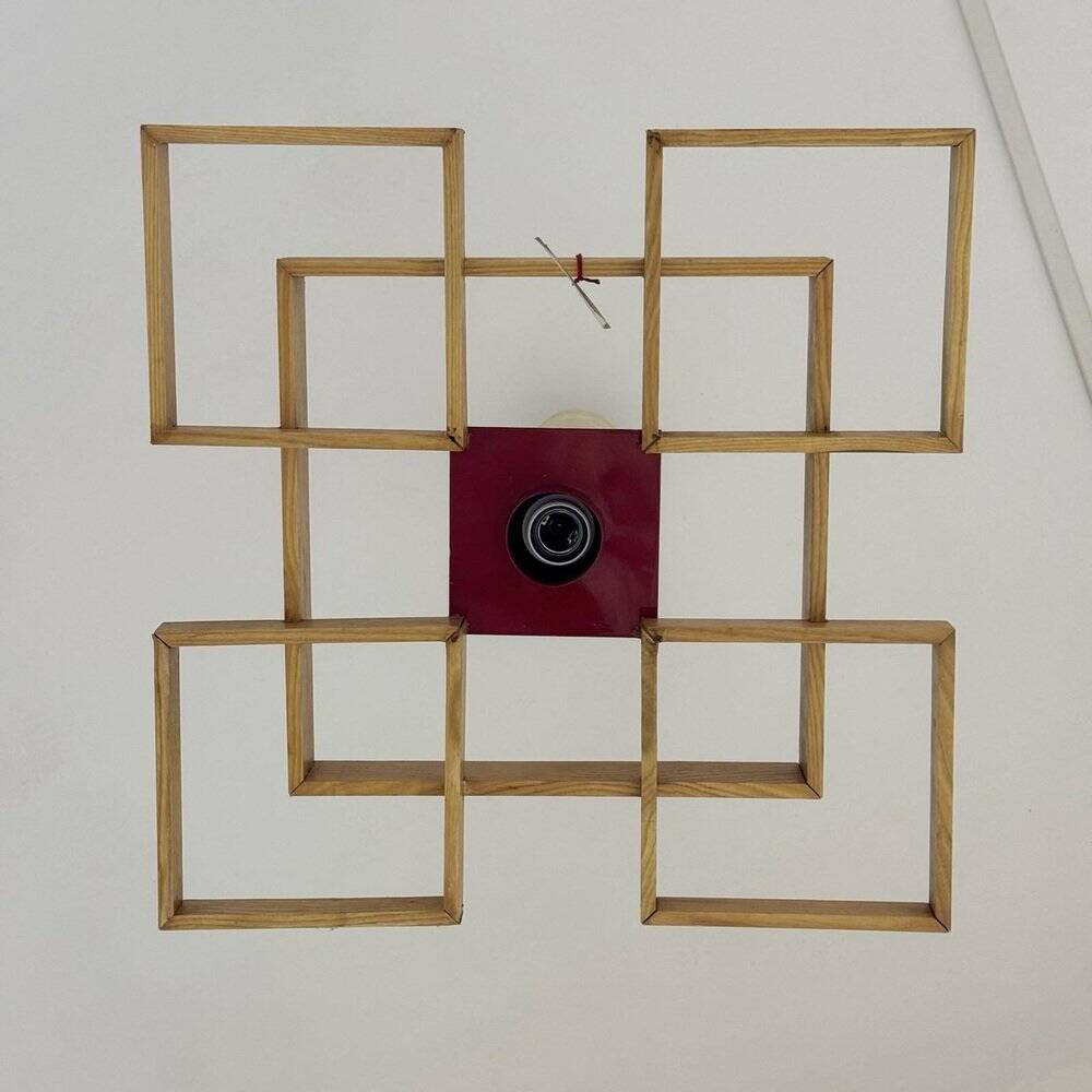 Amelio Pendant Lamp attributed to Angelo Brotto for Esperia, 1960s